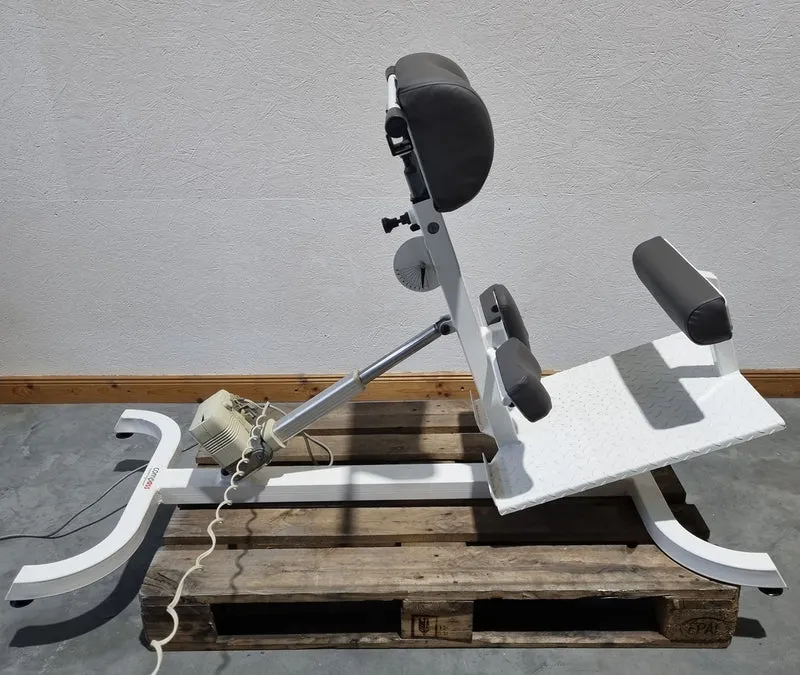 Proxomed Compass MTT Rückentrainer Kombi, Hyperextension, Rückenstrecker, elektrisch verstellbar, Rumpfmuskeltrainer, gebraucht - überholter Zustand