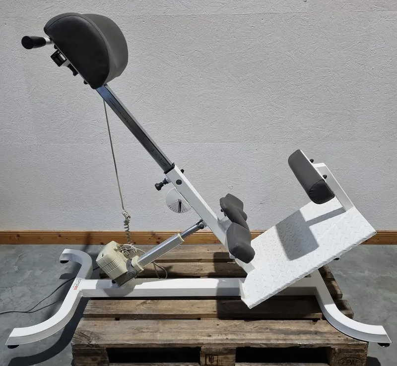 Proxomed Compass MTT Rückentrainer Kombi, Hyperextension, Rückenstrecker, elektrisch verstellbar, Rumpfmuskeltrainer, gebraucht - überholter Zustand