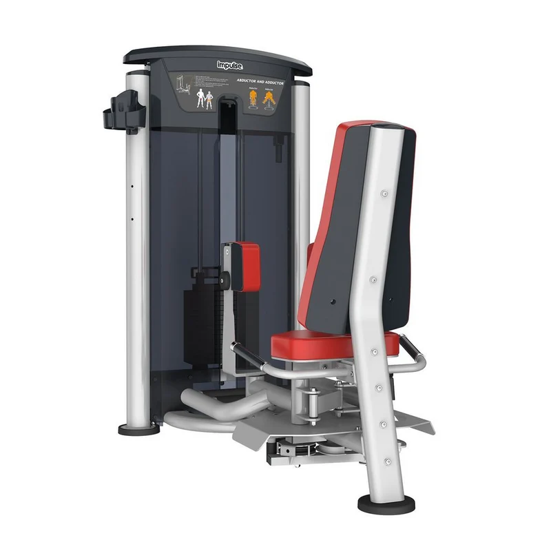 Impulse Fitness Adduktor/Abduktor IT9508, 2 in 1 Kombimaschine, 90kg Gewichtsblock