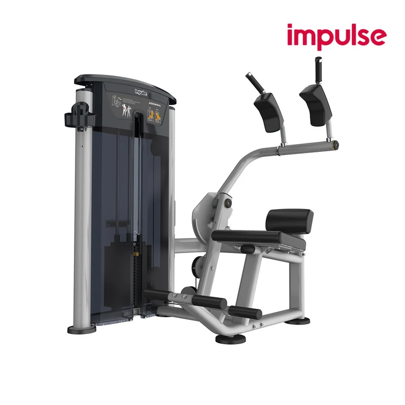Impulse Fitness Bauchmaschine, IT9514, AB Machine, 90kg Gewichtsblock