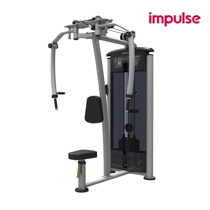 Impulse Fitness Butterfly und Butterfly Reverse, IT9515, Pec and Reverse Fly, 2 in 1 Kombimaschine, 90kg Gewichtsblock