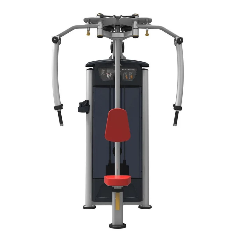 Impulse Fitness Butterfly und Butterfly Reverse, IT9515, Pec and Reverse Fly, 2 in 1 Kombimaschine, 90kg Gewichtsblock