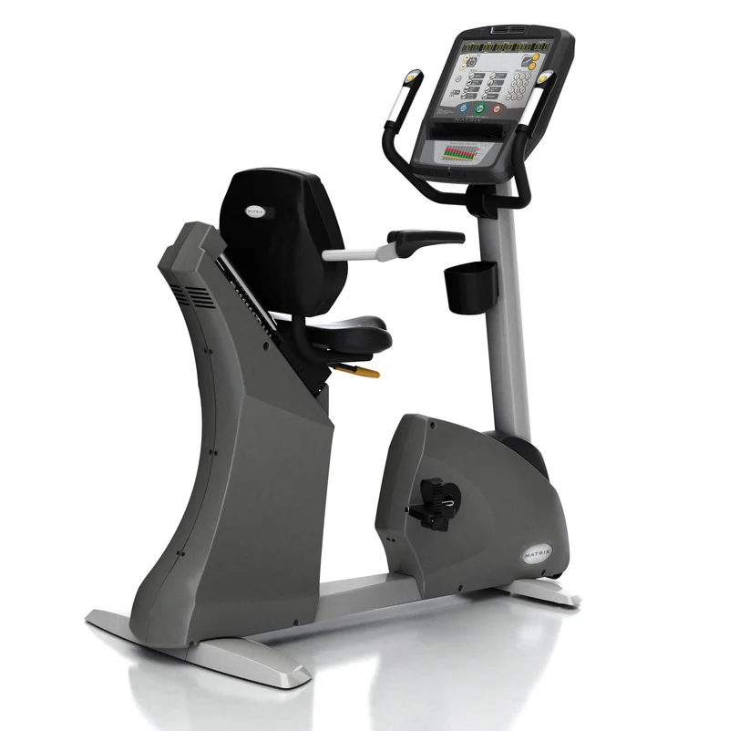 Matrix H5x Hybrid Bike Ergometer, Cycle mit Rückenlehne, Neues Modell, gebraucht - überholter Zustand