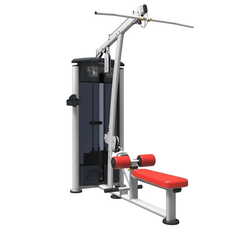 Impulse Fitness Latzug & Ruder Station, IT9522, Lat Pulldown with Middle Row, 90kg Gewichtsblock