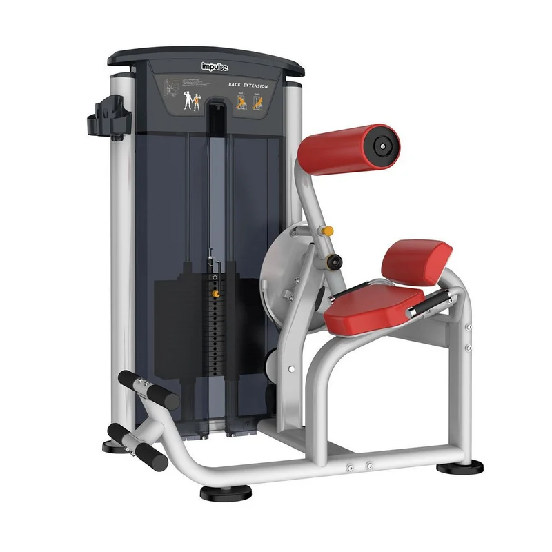 Impulse Fitness Rückenstrecker, Hyperextension, IT9532, Back Extensionl, 90kg Gewichtsblock