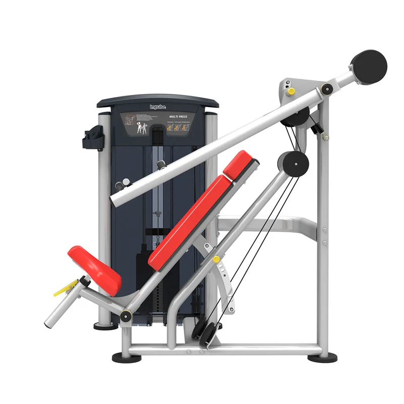 Impulse Fitness Bankdrücken, Schrägbankdrücken, Schulterpresse, 3 in 1 Kombimaschine, IT9529, Multi Press, 90kg Gewichtsblock