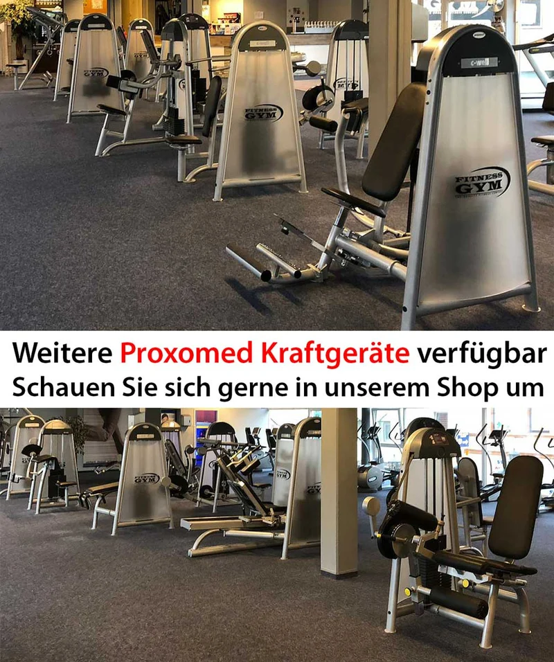Proxowell bzw Proxomed, Seitheben, Schultermaschine, Lateral Raise, Compass bzw C-Well Serie, gebraucht - überholter Zustand