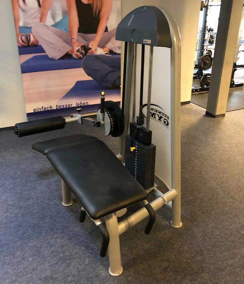 Proxowell bzw Proxomed, Beinbeuger liegend, Leg Curl lying, Compass bzw C-Well Serie, gebraucht - überholter Zustand