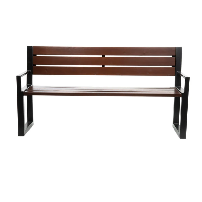 TRAINER Outdoor "Urban Furniture" Sitzbank mit Lehne