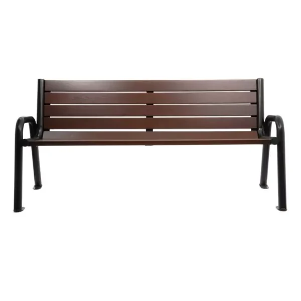 TRAINER Outdoor "Urban Furniture" Sitzbank mit Lehne