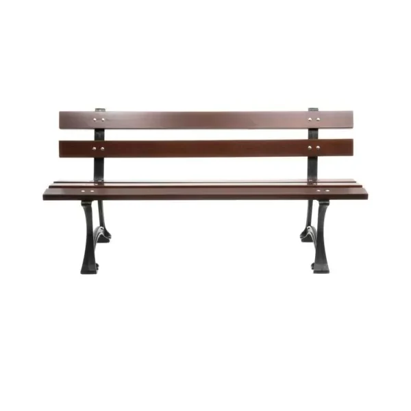 TRAINER Outdoor "Urban Furniture" Sitzbank mit Lehne
