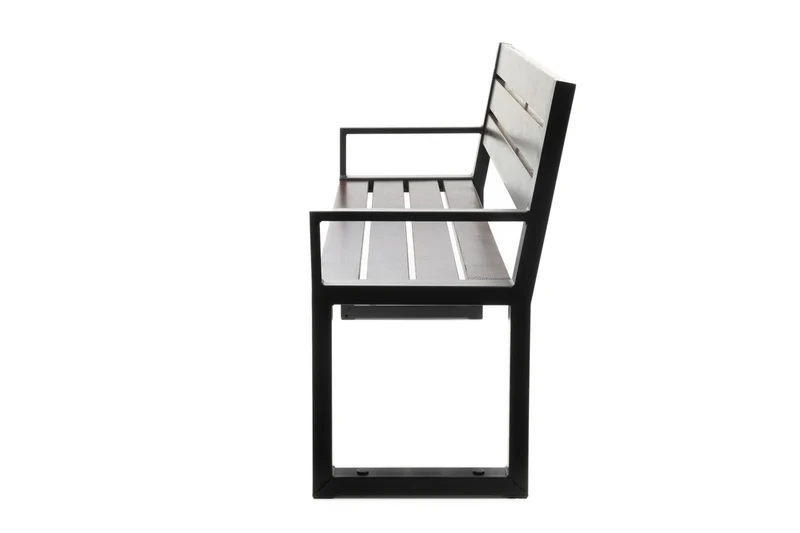 TRAINER Outdoor "Urban Furniture" Sitzbank mit Lehne
