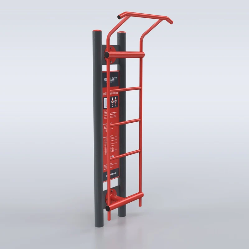 TRAINER Outdoor "4 Outdoor Gym Stations" Ladder