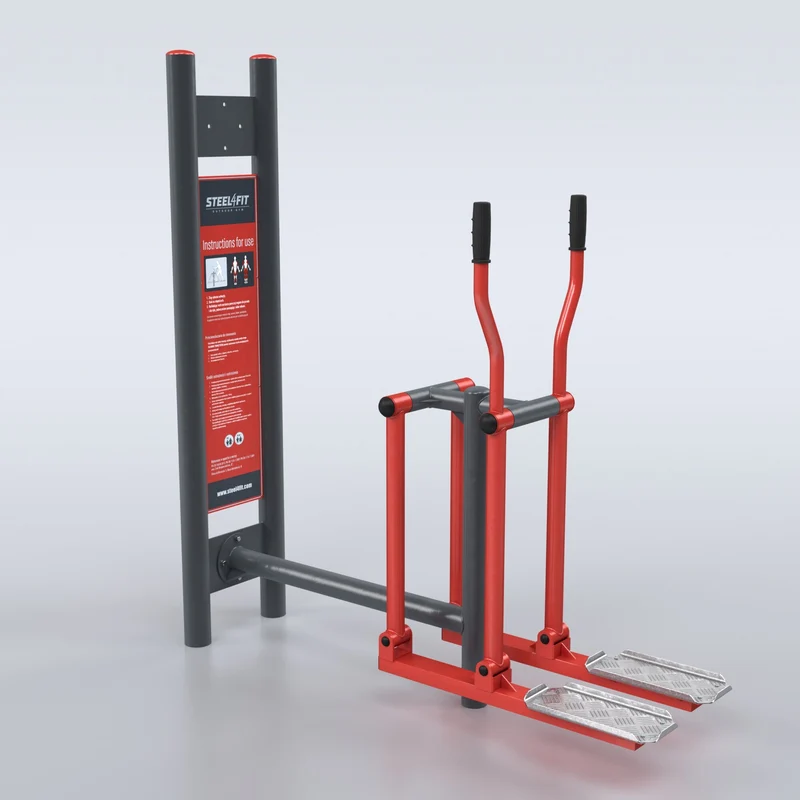 TRAINER Outdoor "4 Outdoor Gym Stations" Walking Machine/Ski