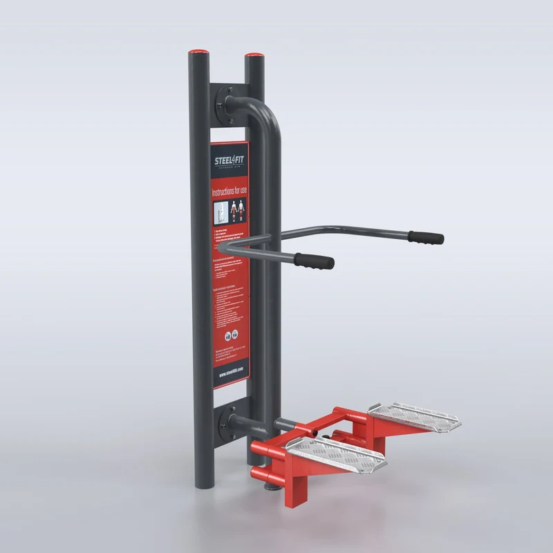 TRAINER Outdoor "4 Outdoor Gym Stations" Stepper
