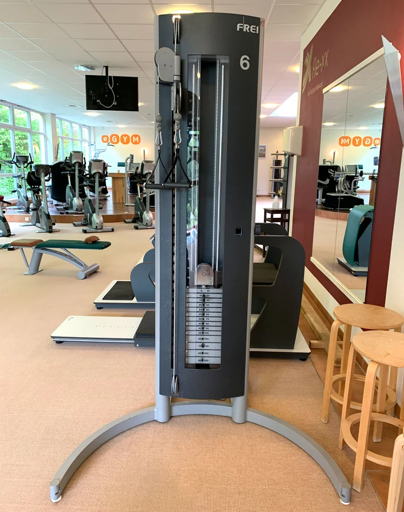 Frei Genius Eco, 16 Kraftgeräte im Set, MPG, KGG, MED Zulassung, Medical Physio Serie, Silber, gebraucht - überholter Zustand