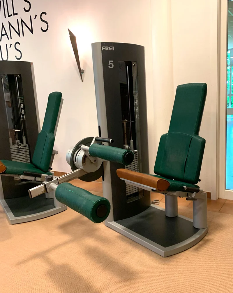 Frei Genius Eco, 16 Kraftgeräte im Set, MPG, KGG, MED Zulassung, Medical Physio Serie, Silber, gebraucht - überholter Zustand