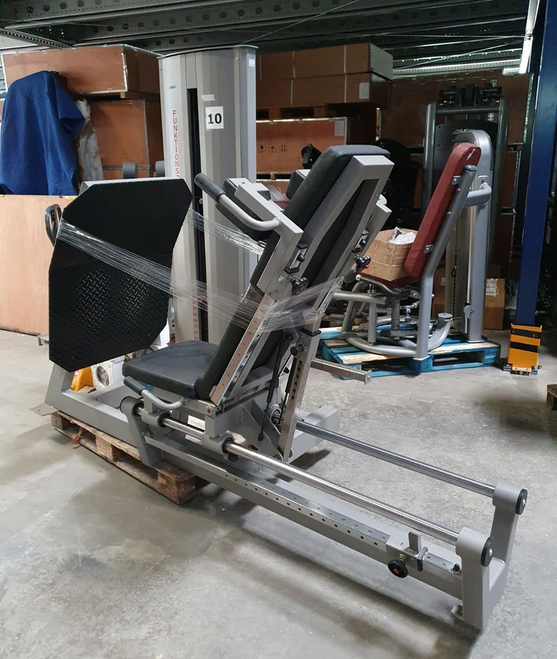 Sanimed Funktionsstemme, verstellbare Beinpresse 150kg, MPG, Pego Sport, gebraucht - überholter Zustand