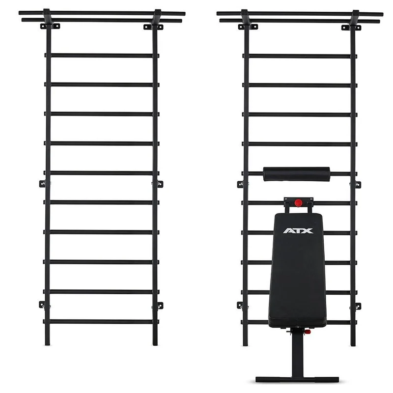 ATX Wall Bar Gym / Sprossenwand mit Bank