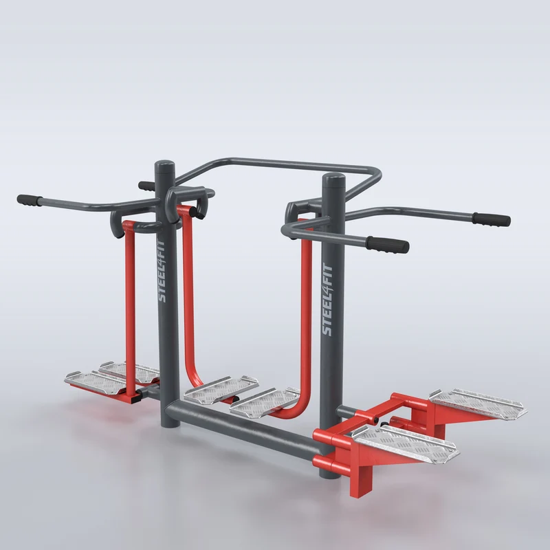 TRAINER Outdoor "Steel4Fit" Stepper + Air Walker + Adduktor