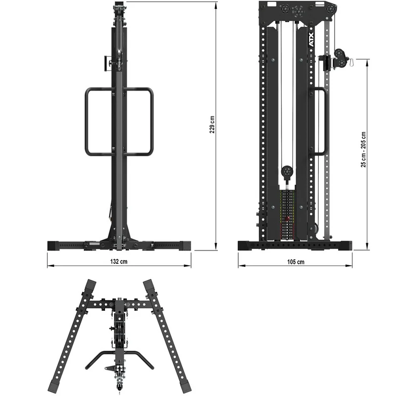ATX Cable Pull Tower/ Single 90KG