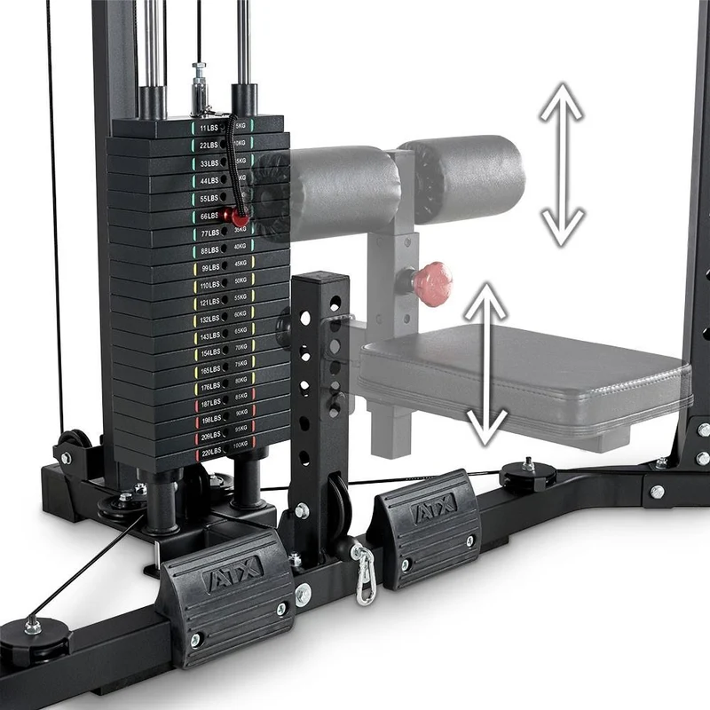 ATX Latzug - Cable Cross Zugstation - Cable Pull Corner Station