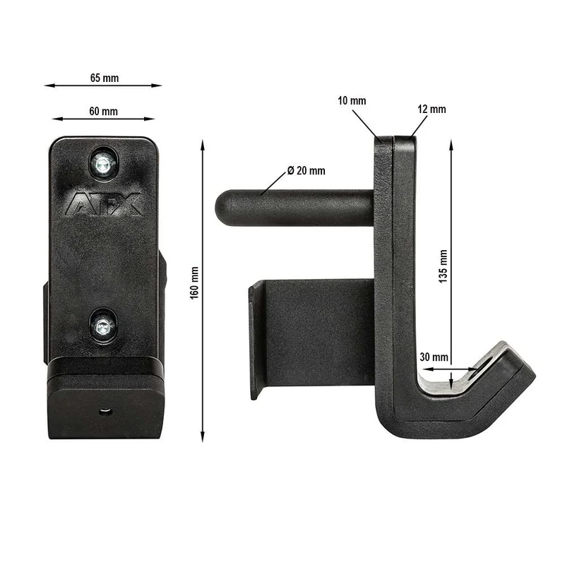 ATX J-Hooks - 600 Type 5 / Hantelablagen