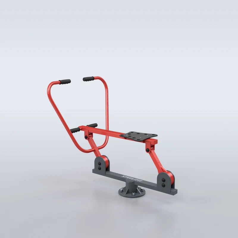 TRAINER Outdoor "Steel4Fit" Rudergerät