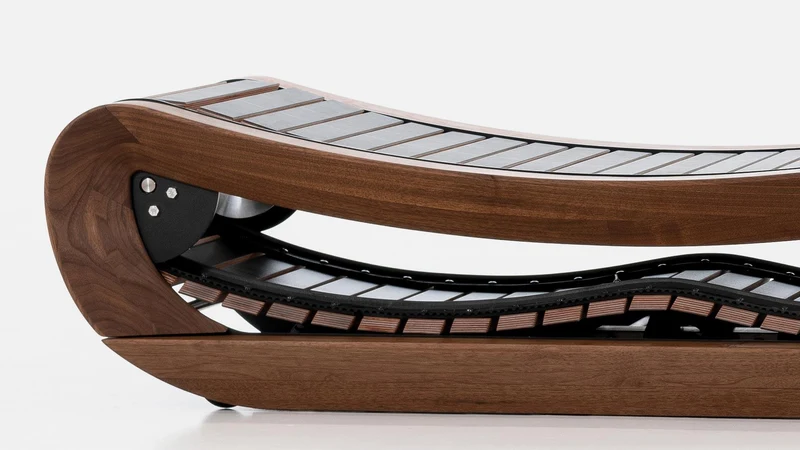 WaterRower NOHrD Sprintbok Laufband Nussbaum