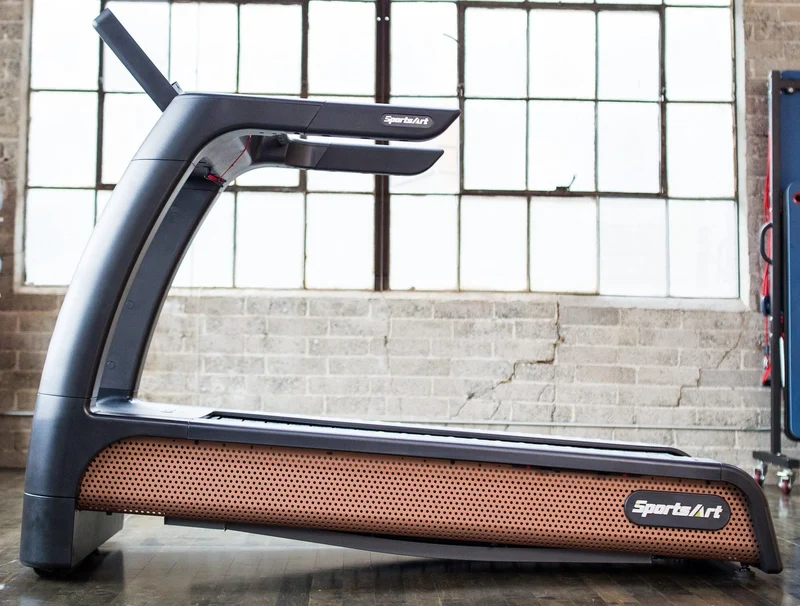 Sportsart Treadmill, Lamellen-Laufband N685 Verde