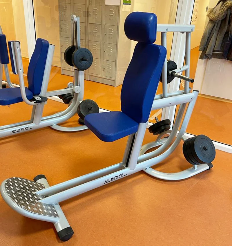Dr. Wolff Cervex 506, HWS Hals-Nacken Trainer, Rahmenfarbe Silber - gebrauchter - überholter Zustand