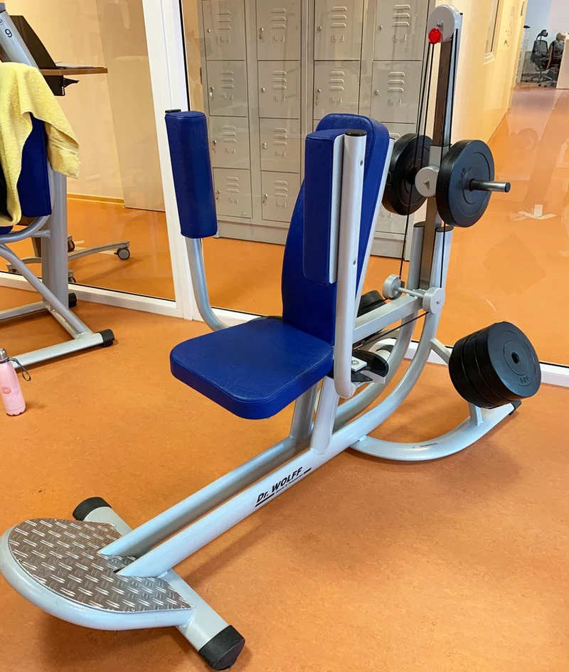Dr. Wolff Rhomboflex 516, Haltungsstabilisator, Butterfly Reverse, Rahmenfarbe Silber - gebrauchter - überholter Zustand
