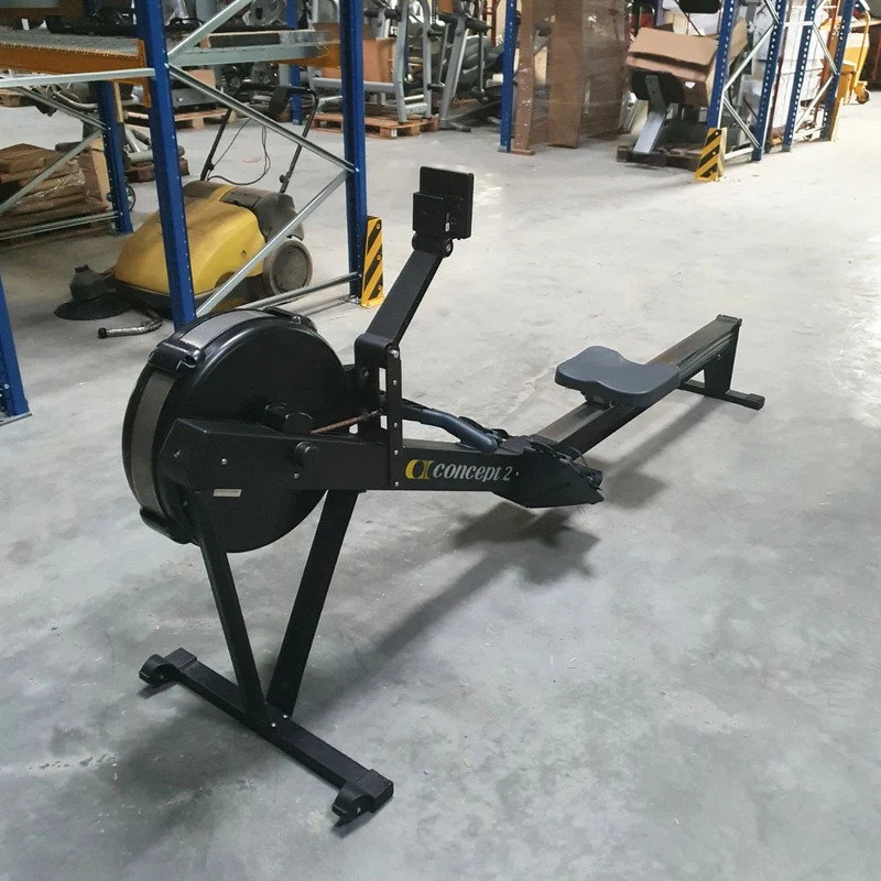 Concept2 Rudergerät Modell E / D mit PM5 Monitor - Farbe Schwarz - gebraucht - geprüfter Zustand