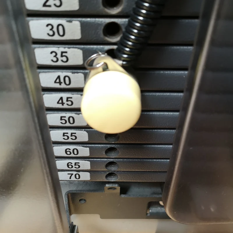 TechnoGym Trizepsmaschine, Arm Extension, Selection Line - Neues Modell mit Plastikverkleidung, Polster Braun, gebraucht - überholter Zustand