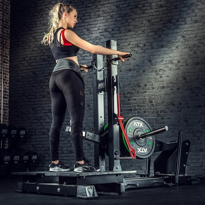 ATX Belt Squat Machine - Kniebeugen & Dips Maschine - Plate loaded