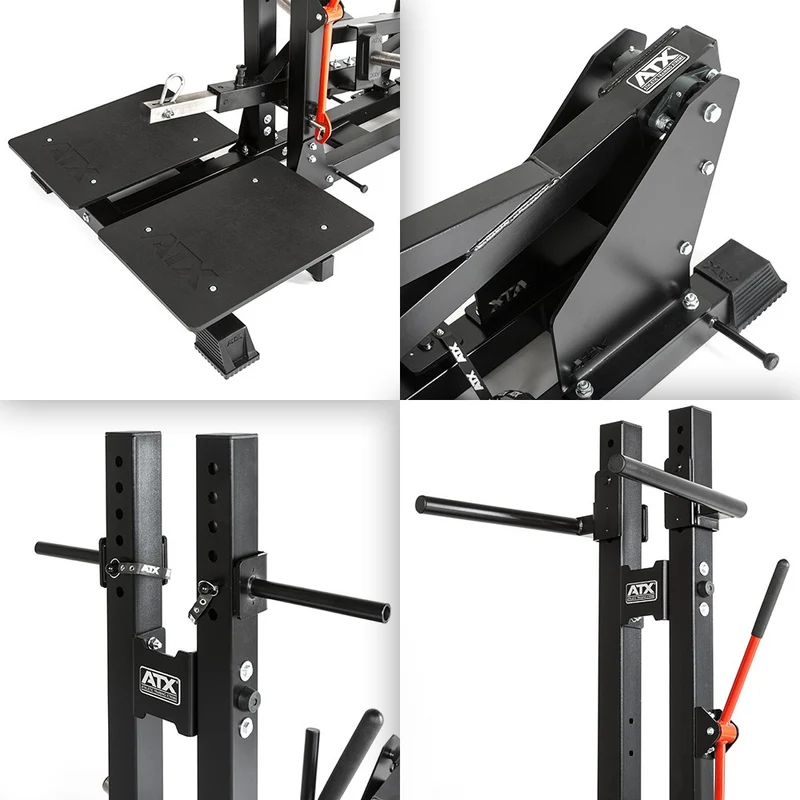ATX Belt Squat Machine - Kniebeugen & Dips Maschine - Plate loaded