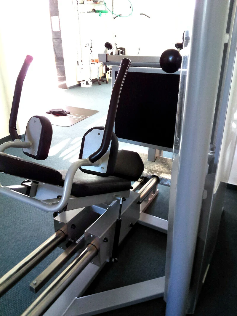 Physio&Sports Funktionsstemme, MPG, Reha, Beinpresse verstellbar, Pro Line, Silber, gebraucht - überholter Zustand