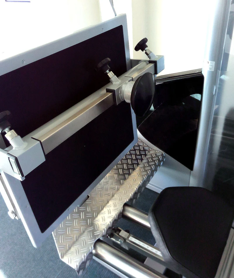 Physio&Sports Funktionsstemme, MPG, Reha, Beinpresse verstellbar, Pro Line, Silber, gebraucht - überholter Zustand