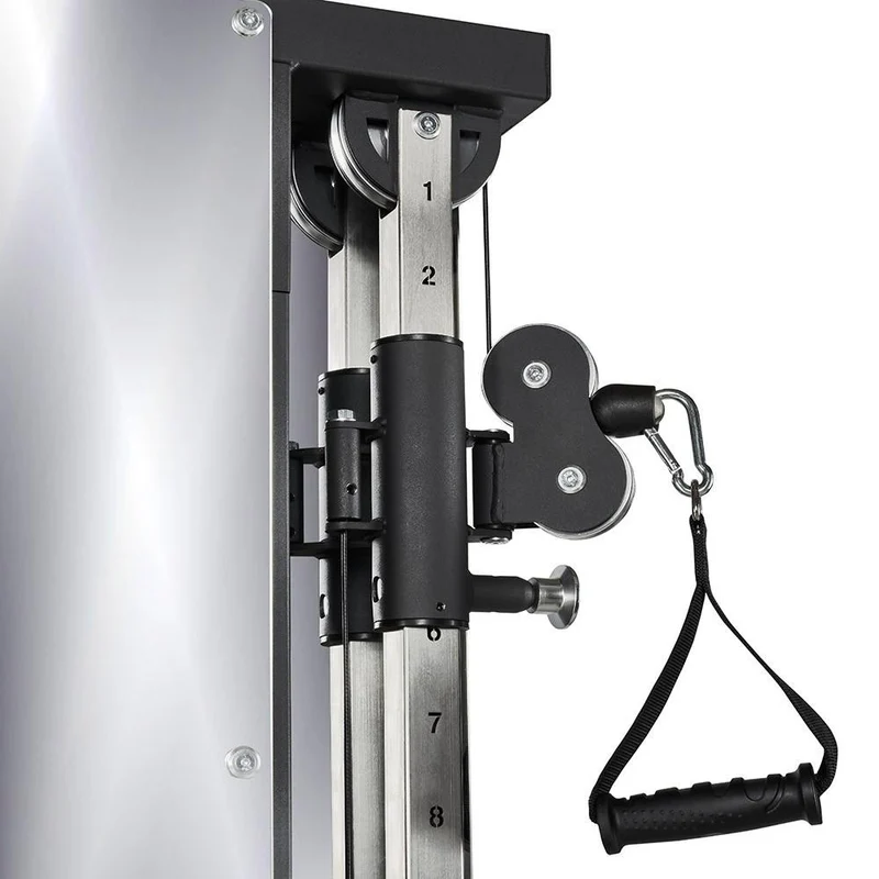ATX Duale Wandzugstation -Mirror- mit 2 x 60 kg Steckgewichten