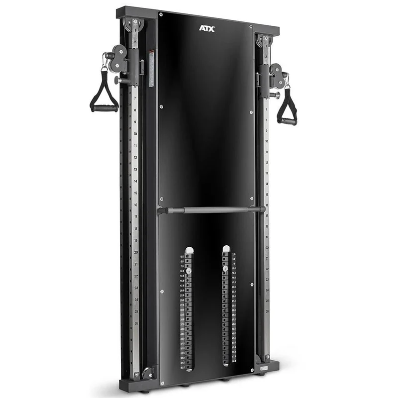 ATX Duale Wandzugstation mit 2 x 60 kg Steckgewichten