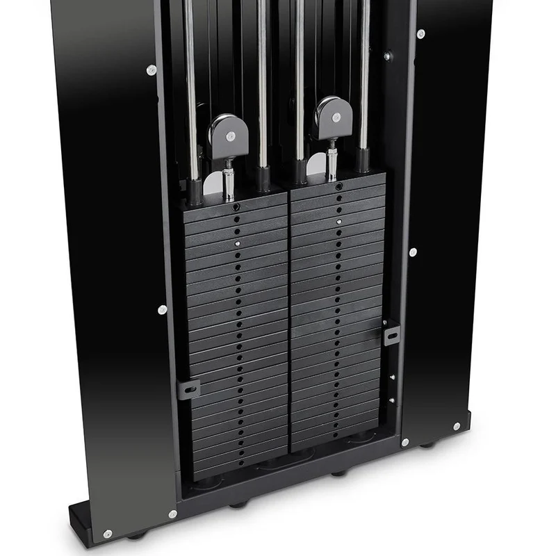 ATX Duale Wandzugstation mit 2 x 60 kg Steckgewichten