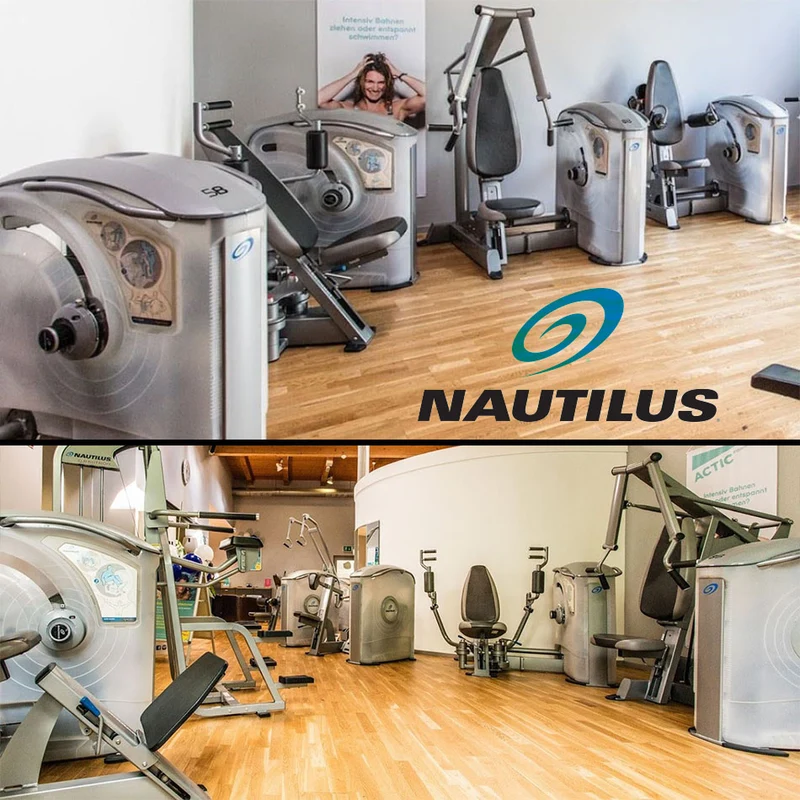 Nautilus One, 11 Kraftgeräte im Set, Nachfolger der legendären Nitro Fitness Serie, Silber, gebraucht - überholter Zustand