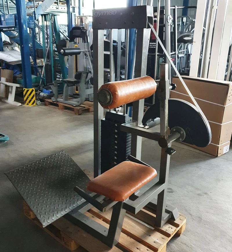 Gym80 Rückenstreckermaschine, Hyperextension, Back Extension, Old school, 120kg Gewichtsblock, gebraucht