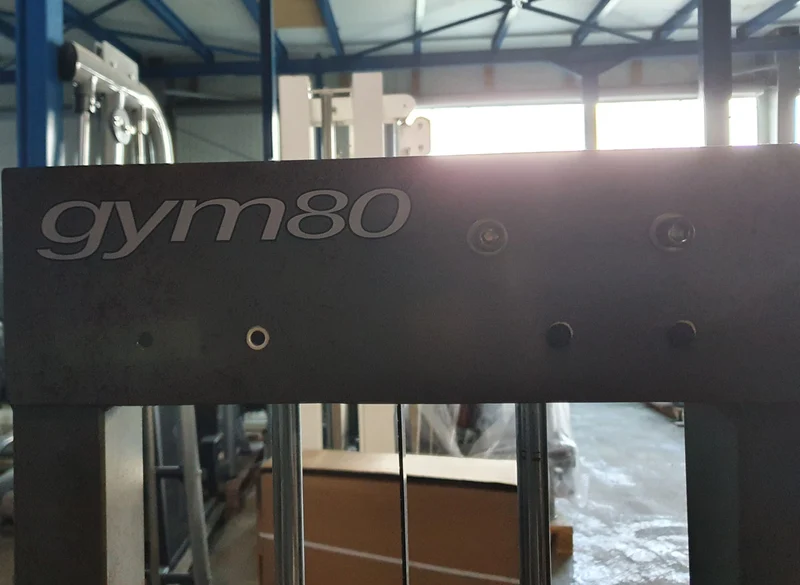 Gym80 Rückenstreckermaschine, Hyperextension, Back Extension, Old school, 120kg Gewichtsblock, gebraucht