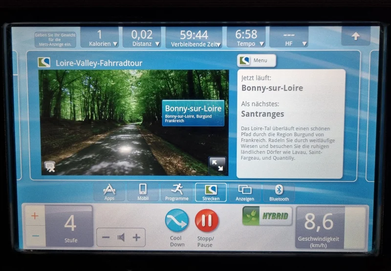 Life Fitness Ergometer Lifecycle, Elevation Series, Discover Si Konsole Touch, gebraucht - überholter Zustand