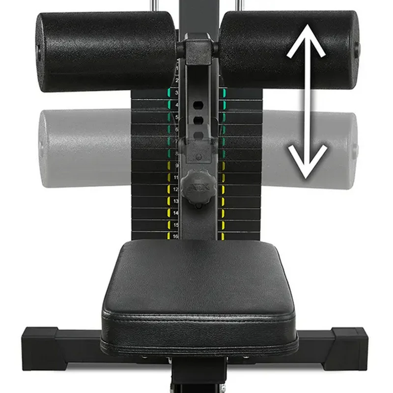 ATX Lat Machine 750 - Latzuggerät mit 115kg / 117,5kg Steckgewichten
