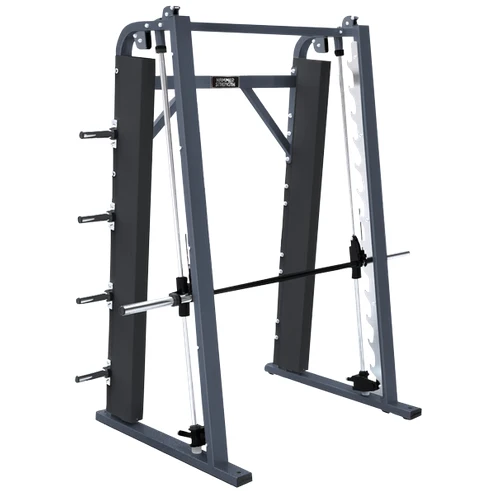 Hammer Strength Multipresse, Smith Machine HSSMV, Rahmenfarbe Silber, gebrauchter - überholter Zustand