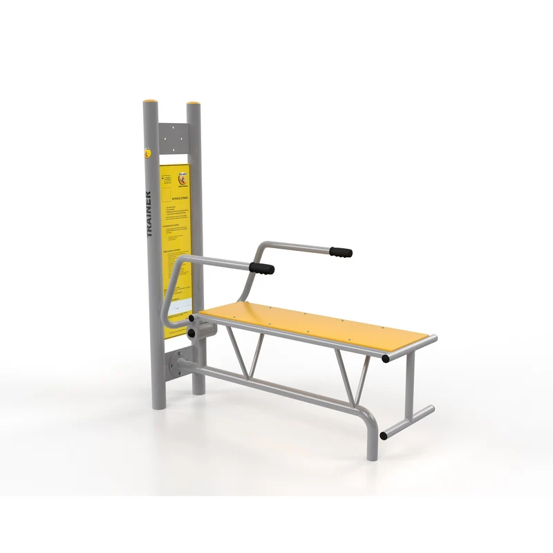 TRAINER Outdoor "Fit" Drückbank D20R