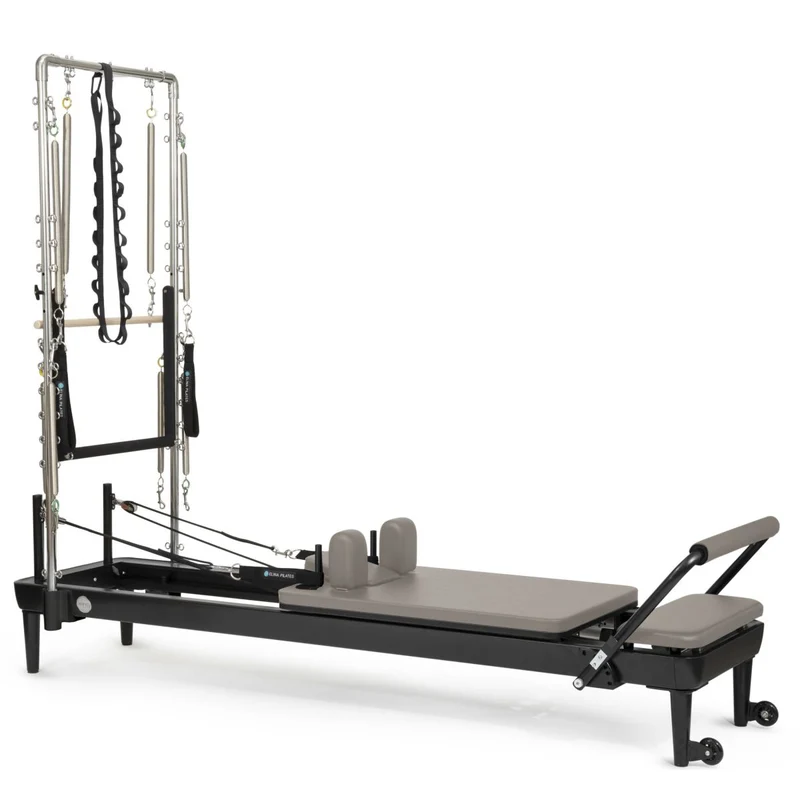 Elina Pilates Nubium Reformer mit Half Cadillac Black Edition