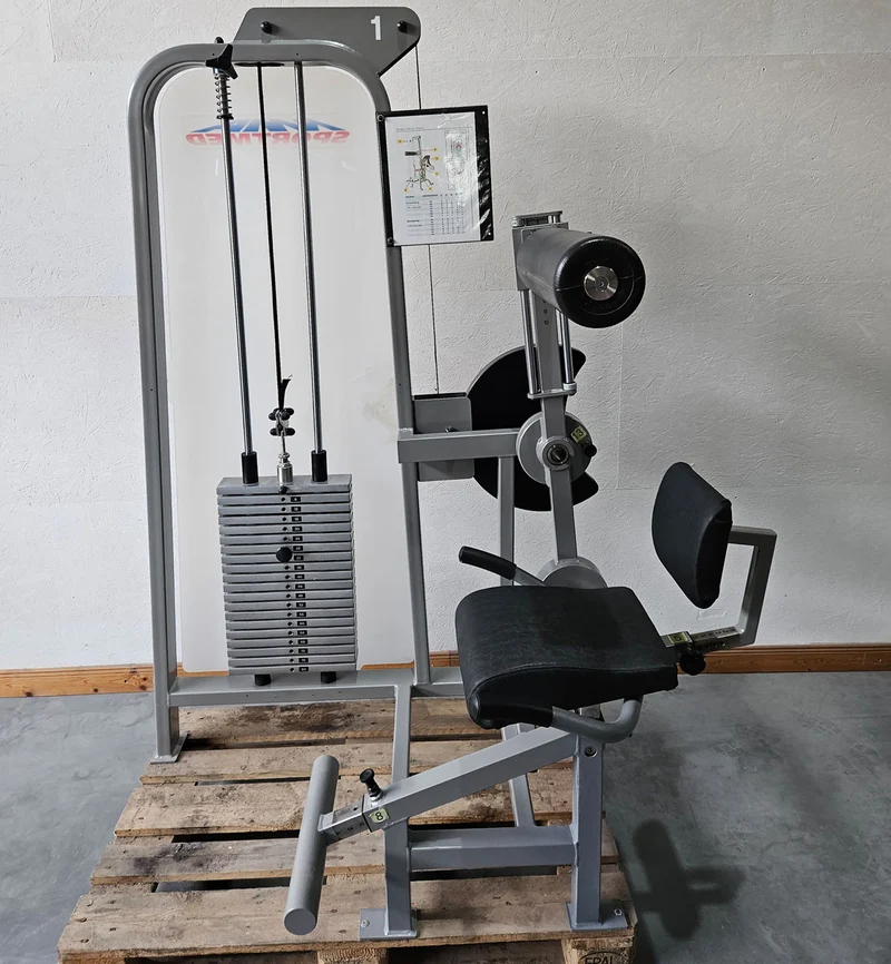 RMA Bauch / Rücken Kombigerät 2 in 1, Abs and lower Back, Silber, gebraucht - überholter Zustand